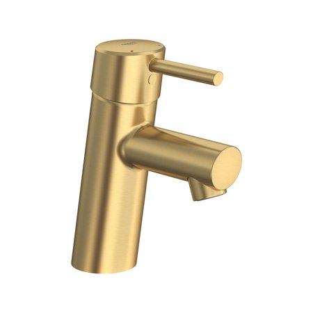 GROHE Single Hole Single-Handle S-Size Bathroom Faucet 1.2 Gpm, Gold 34270GNA